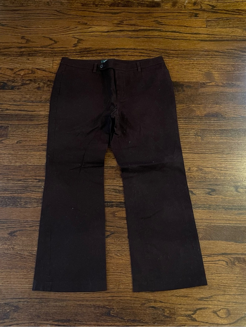 Ralph Lauren Brown Flare Pants